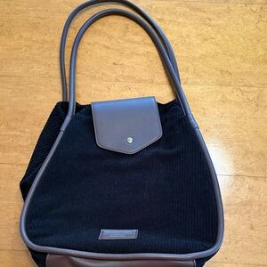 Vienna-United Colors of Benetton Black Bucket Bag, designed in Italy 🇮🇹